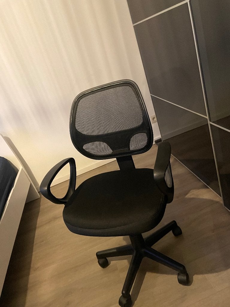 Bureau en bureaustoel, Maison & Meubles, Bureaux, Utilisé, IKEA, Moderne, Enlèvement