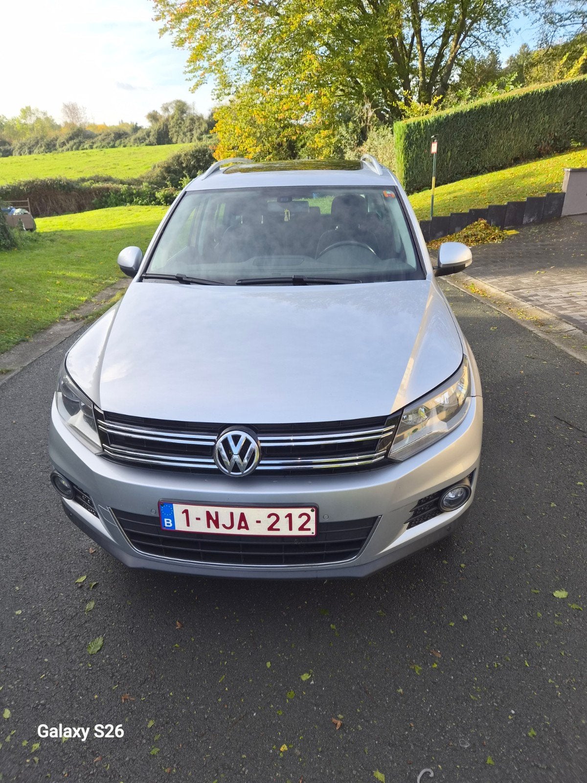 vw tiguan, Auto's, Voorwielaandrijving, Zwart, 4 cilinders, Leder