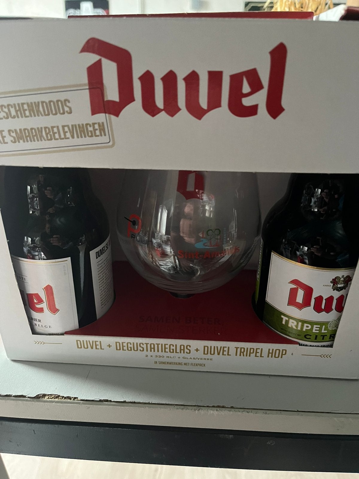 Duvel fusie, Verzamelen, Ophalen, Zo goed als nieuw, Duvel