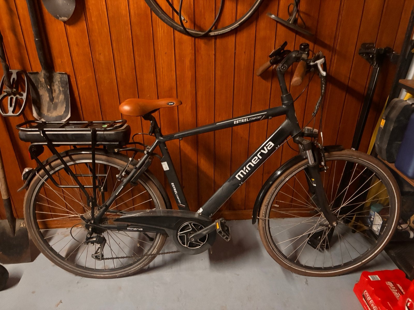 Minerva Estrelcomfort elektrische fiets, Enlèvement