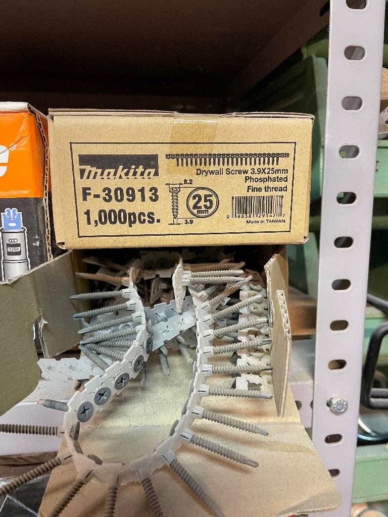 makita gipsplaatschoef, Ophalen, Nieuw, Minder dan 50 mm, Schroeven