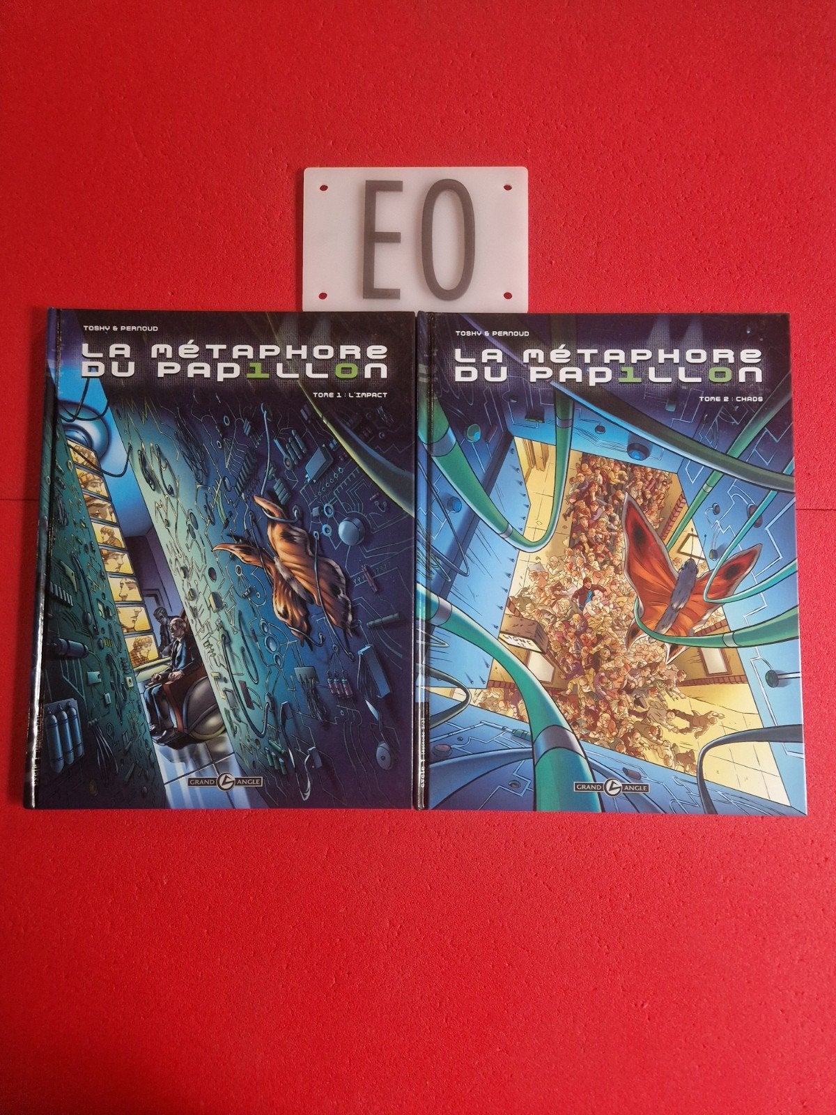 lot de 2 bd la métaphore du papillon 1 et 2,EO, Boeken, Ophalen of Verzenden