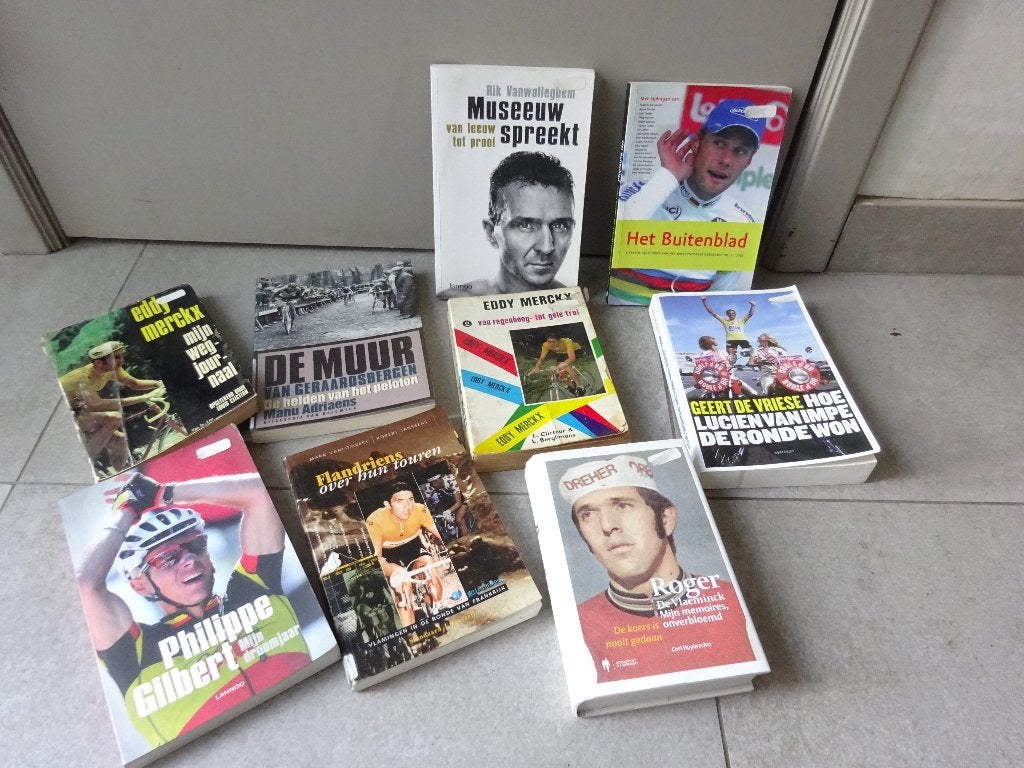 wielrenners boeken, Boeken, Ophalen, Gelezen