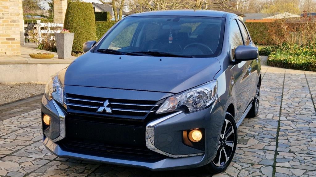 Mitsubishi space star met carplay, Auto's, Mitsubishi, Euro 6, Leder en Stof, Android Auto, Handgeschakeld