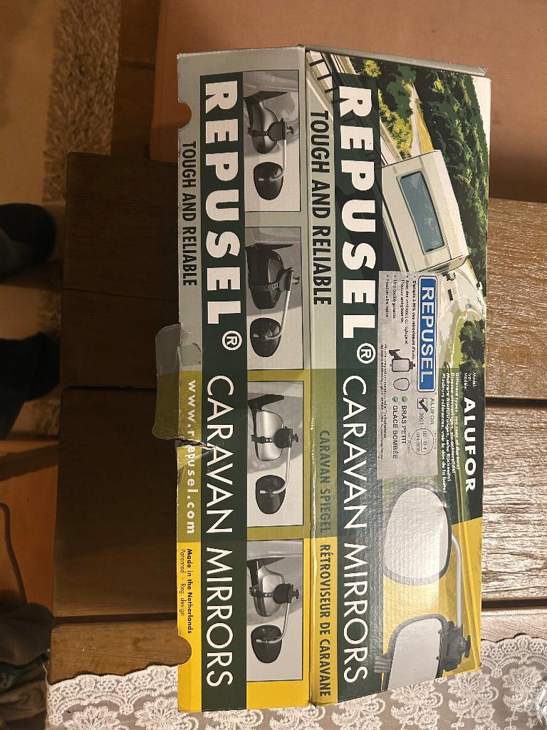 Achteruitkijkspiegel, Auto-onderdelen, Spiegels, Ophalen, Gebruikt