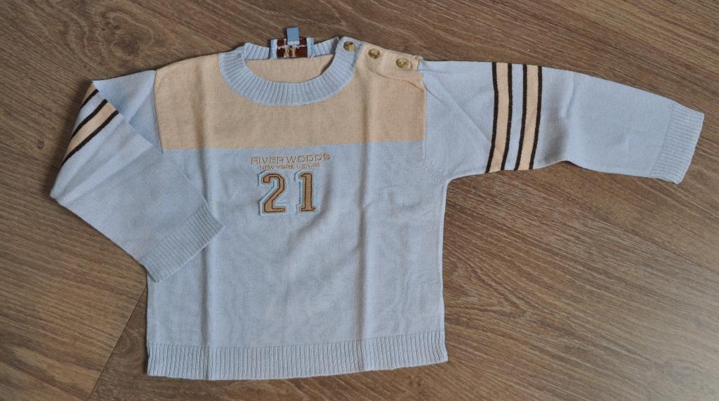 1/29. Pull coton pour garçon de 18 mois, Enfants & Bébés, Garçon, River Woods, Enlèvement ou Envoi, Pull ou Veste