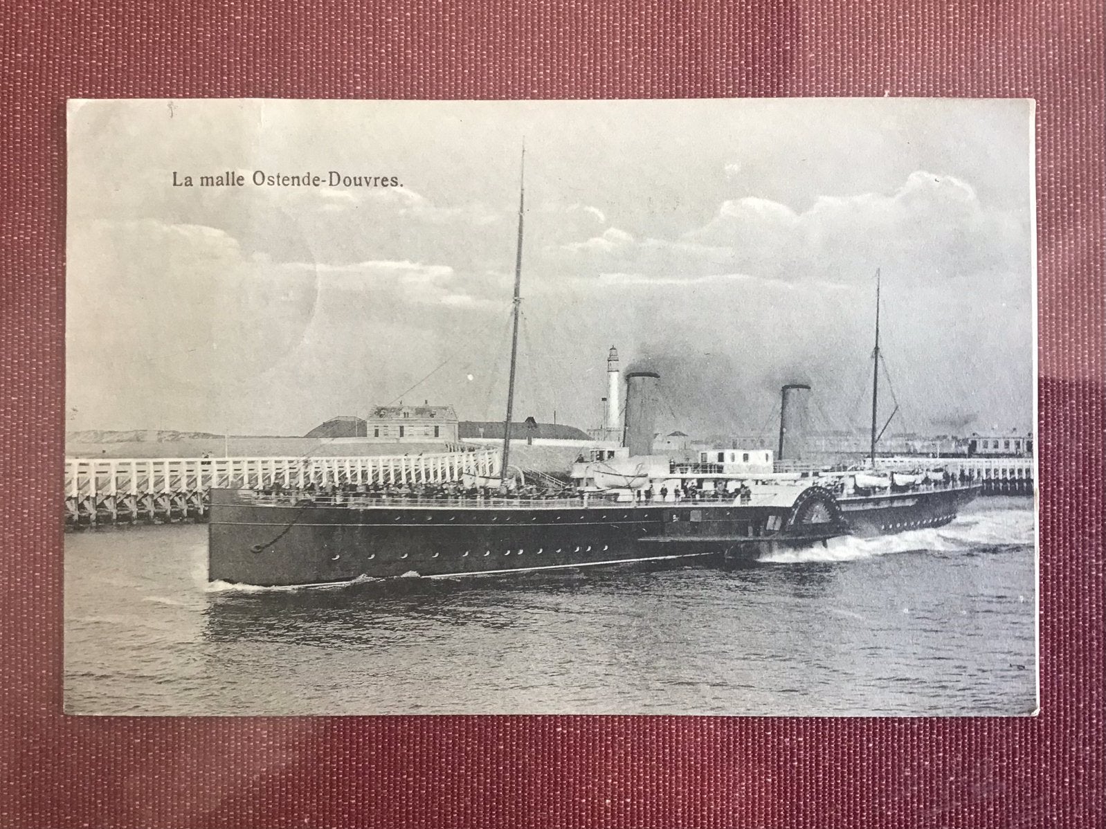 Ostend Dover Duitse annulering 4-7-15, Ophalen of Verzenden