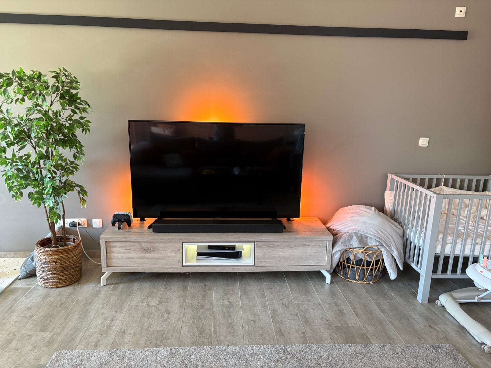 Tv kast, Huis en Inrichting, Ophalen, Gebruikt, 150 tot 200 cm, Minder dan 100 cm