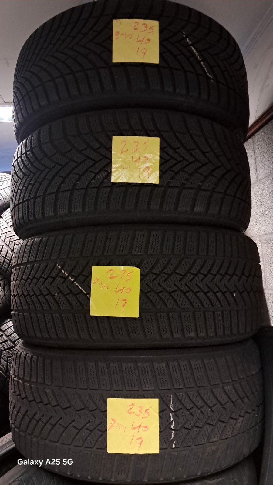 235/40/19 2354018 235/40r19 Démo hivernale, Enlèvement