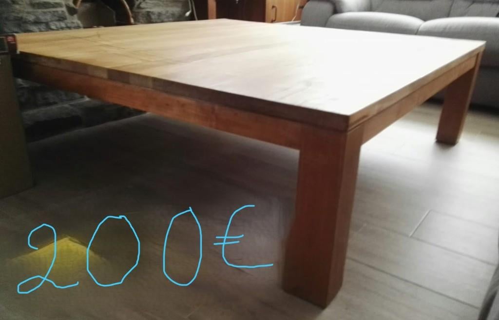 salontafel, Huis en Inrichting, Tafels | Salontafels, Ophalen, Gebruikt, 100 tot 150 cm, 100 tot 150 cm