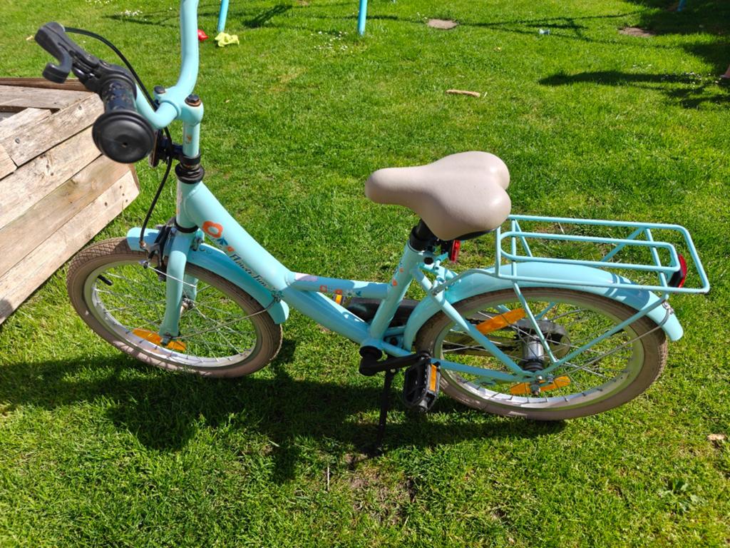 Kinderfiets 18inch, Ophalen
