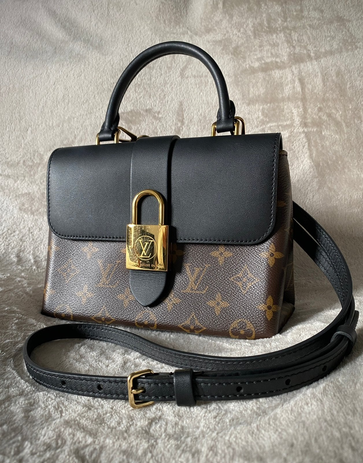 Louis Vuitton Locky BB in leder. Als nieuw! Complete set ️, Handtassen en Accessoires, Ophalen of Verzenden, Zo goed als nieuw