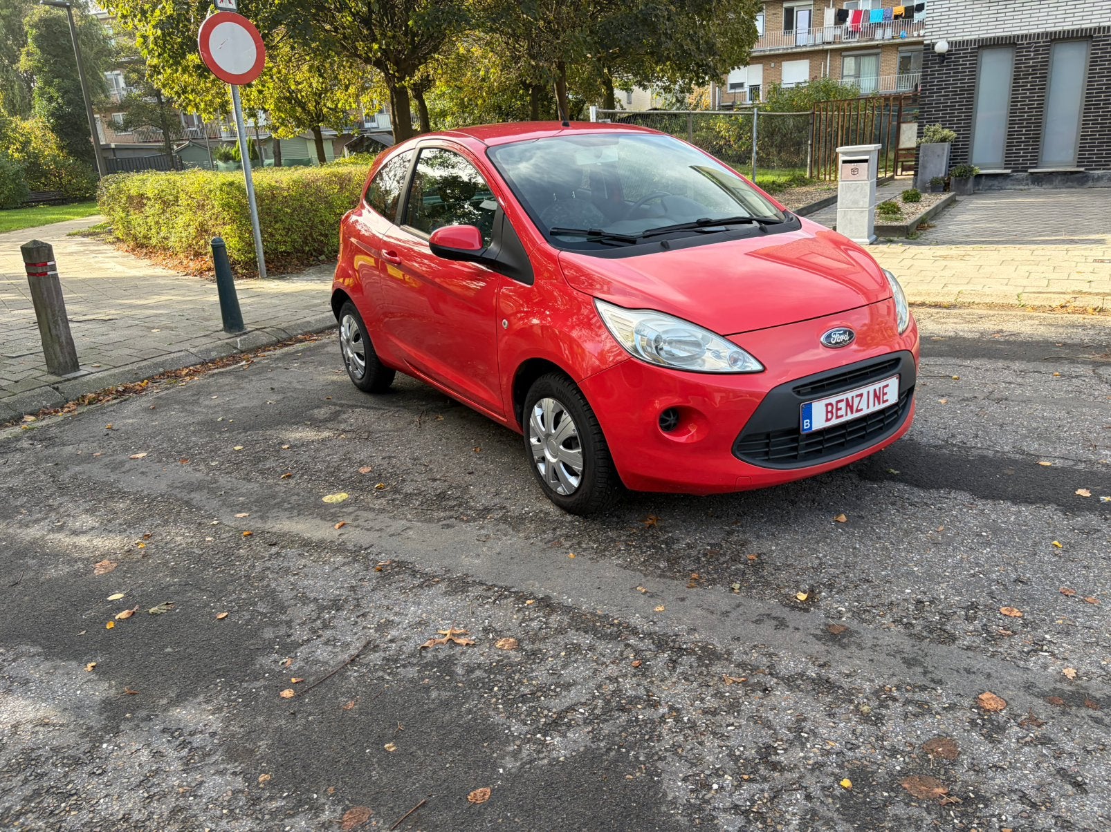 Ford Ka 1.2 benz 96000km 2011 garantie, Auto's, Voorwielaandrijving, 1242 cc, 4 cilinders, Ka