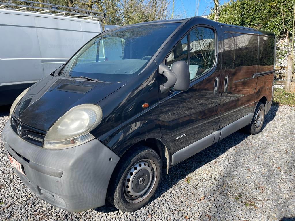 Nissan Primastar 1.9 dCi//1ere Pro//291.000km//2007//, Auto's, Bestelwagens en Lichte vracht, Voorwielaandrijving, Stof, Zwart