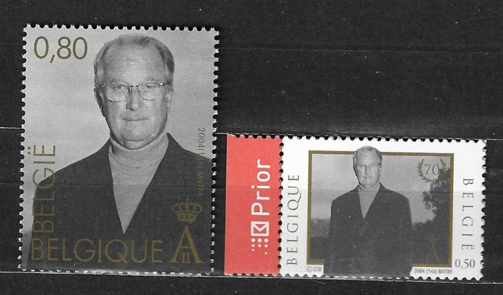 Belgique OPC 3289-90 S.M. le Roi Albert II **, Timbres & Monnaies, Neuf, Enlèvement ou Envoi, Non oblitéré, Chefs d'Etat