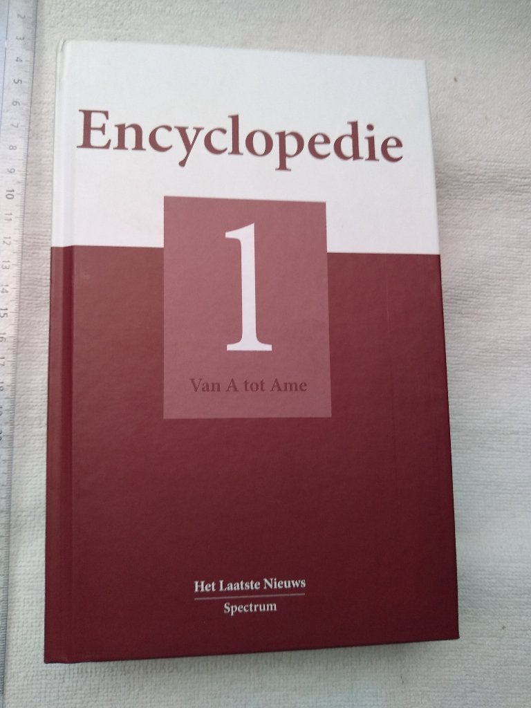 encyclopedie 1 spectrum A Ame woordenboek school woorden, Ophalen of Verzenden, Zo goed als nieuw