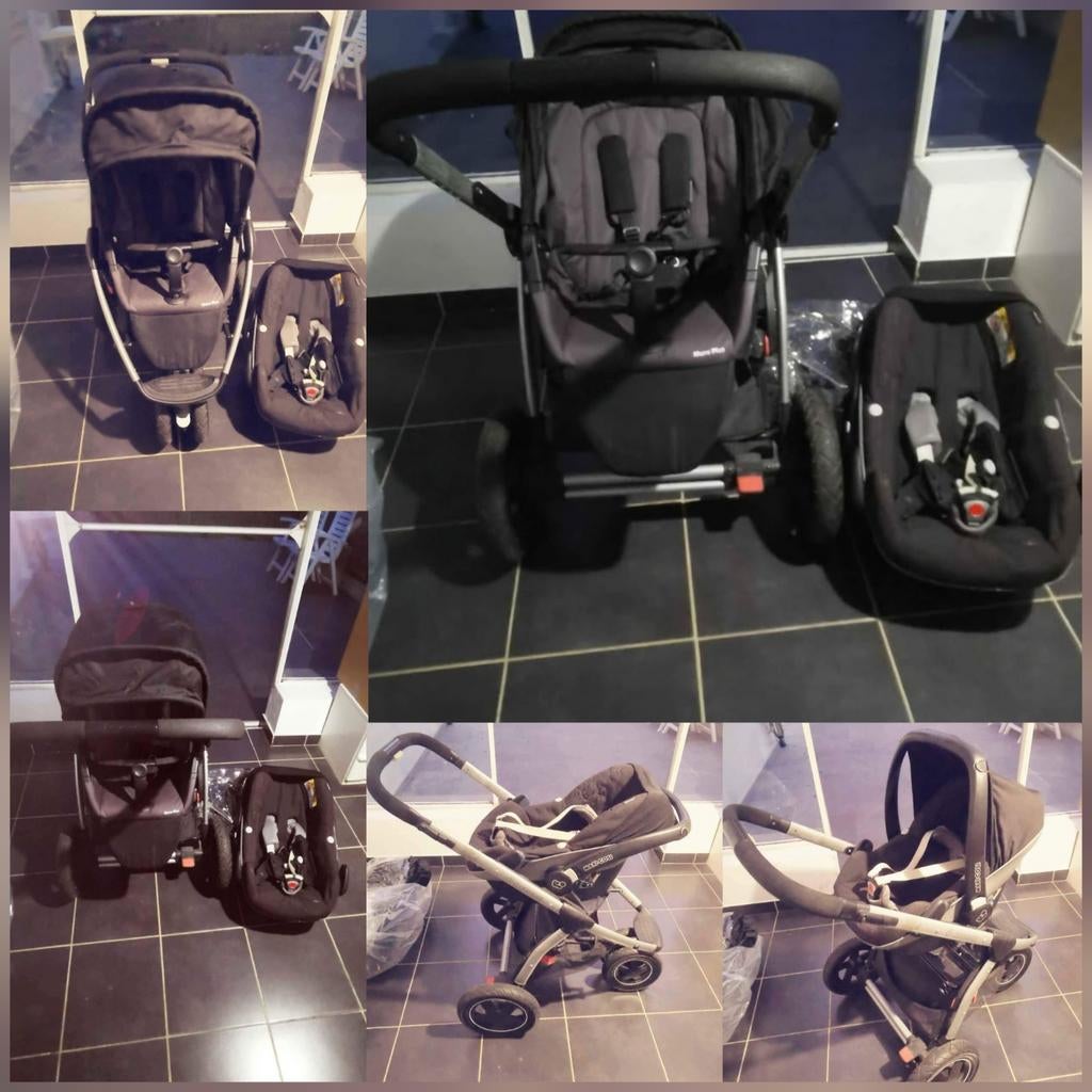 Maxi cosi mura plus 3 kinderwagen met autostoeltje, Kinderen en Baby's, Kinderwagens en Combinaties, Ophalen