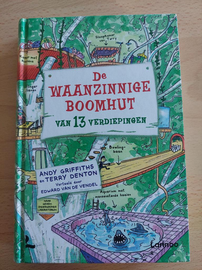 De waanzinnige boomhut van 13 verdiepingen, Livres, Livres pour enfants | Jeunesse | Moins de 10 ans, Comme neuf, Fiction général
