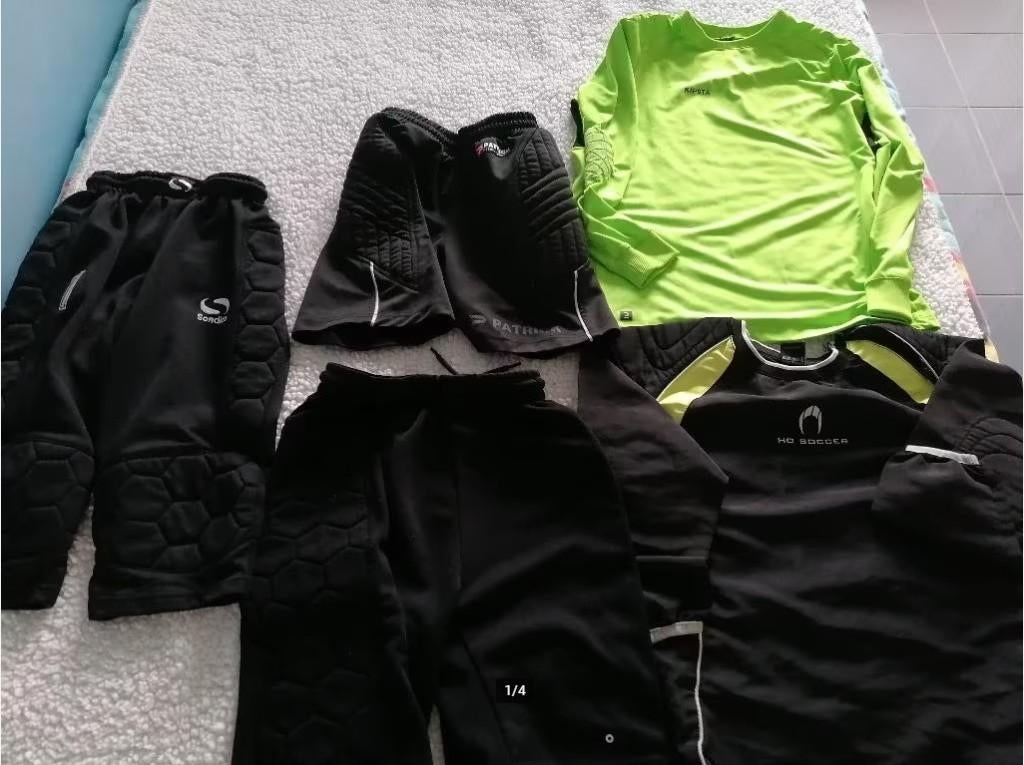Lot d’équipement de gardien enfant, Taille XS ou plus petite, Enlèvement ou Envoi, Utilisé, Survêtement