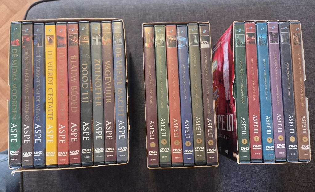 DVD reeksen Aspe, Ophalen of Verzenden, Seizoen 1