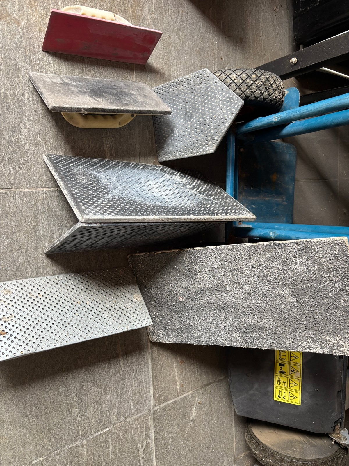 Lot plafonnage cimentage, Bricolage & Construction, Enlèvement, Utilisé