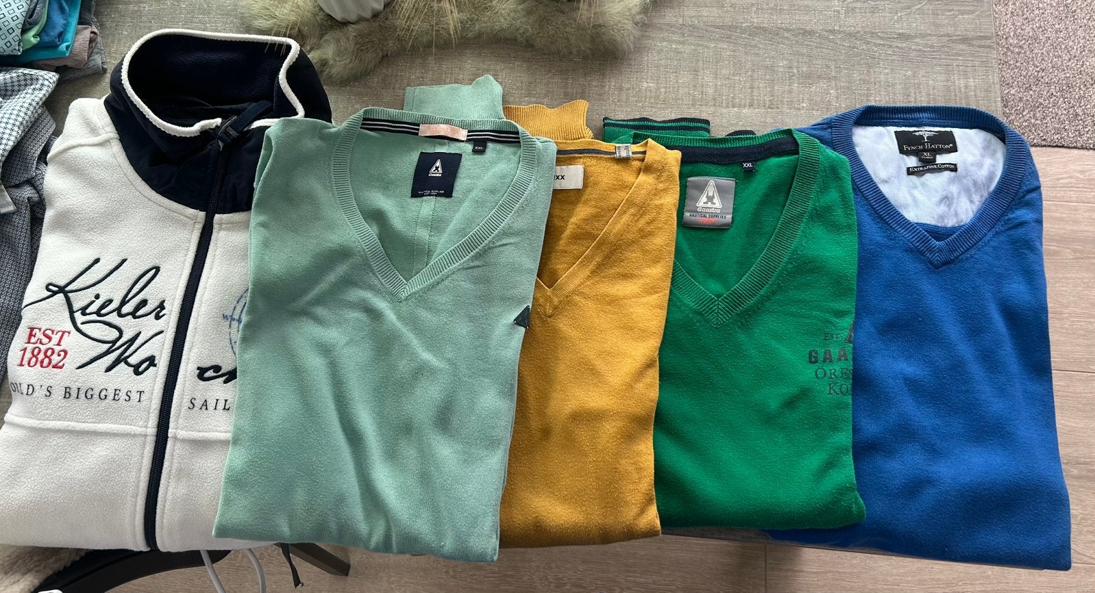5 truien Mexx / Gaastra maat xl / xxl, Kleding | Heren, Heren-kledingpakketten, Ophalen, Zo goed als nieuw, Maat 56/58 (XL)