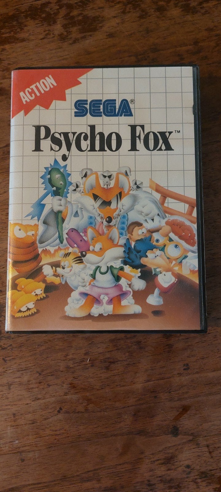Sega Psycho Fox, 1 speler, Ophalen