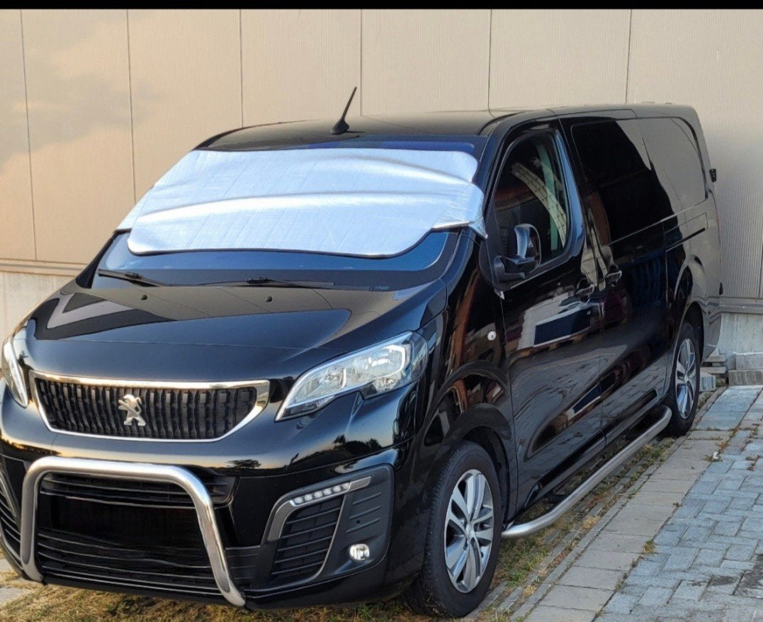 Peugeot Expert L3 - dubbele cabine - 2.0 HDI 163 Pk manueel, Auto's, Voorwielaandrijving, Adaptieve lichten, Stof, Zwart