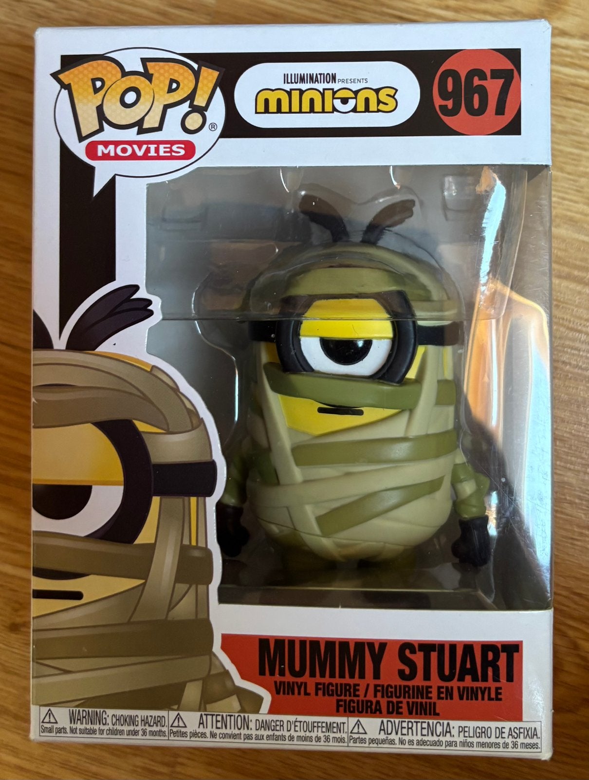Funko pop minions Mummy Stuart 967, Enlèvement ou Envoi, Comme neuf