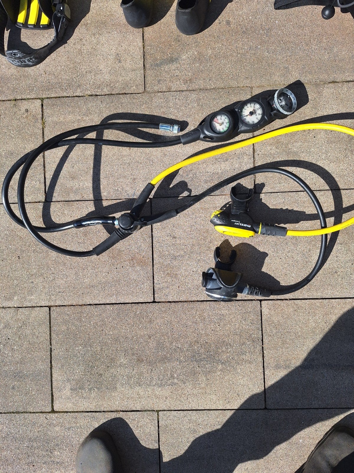 mares regulator, Ophalen