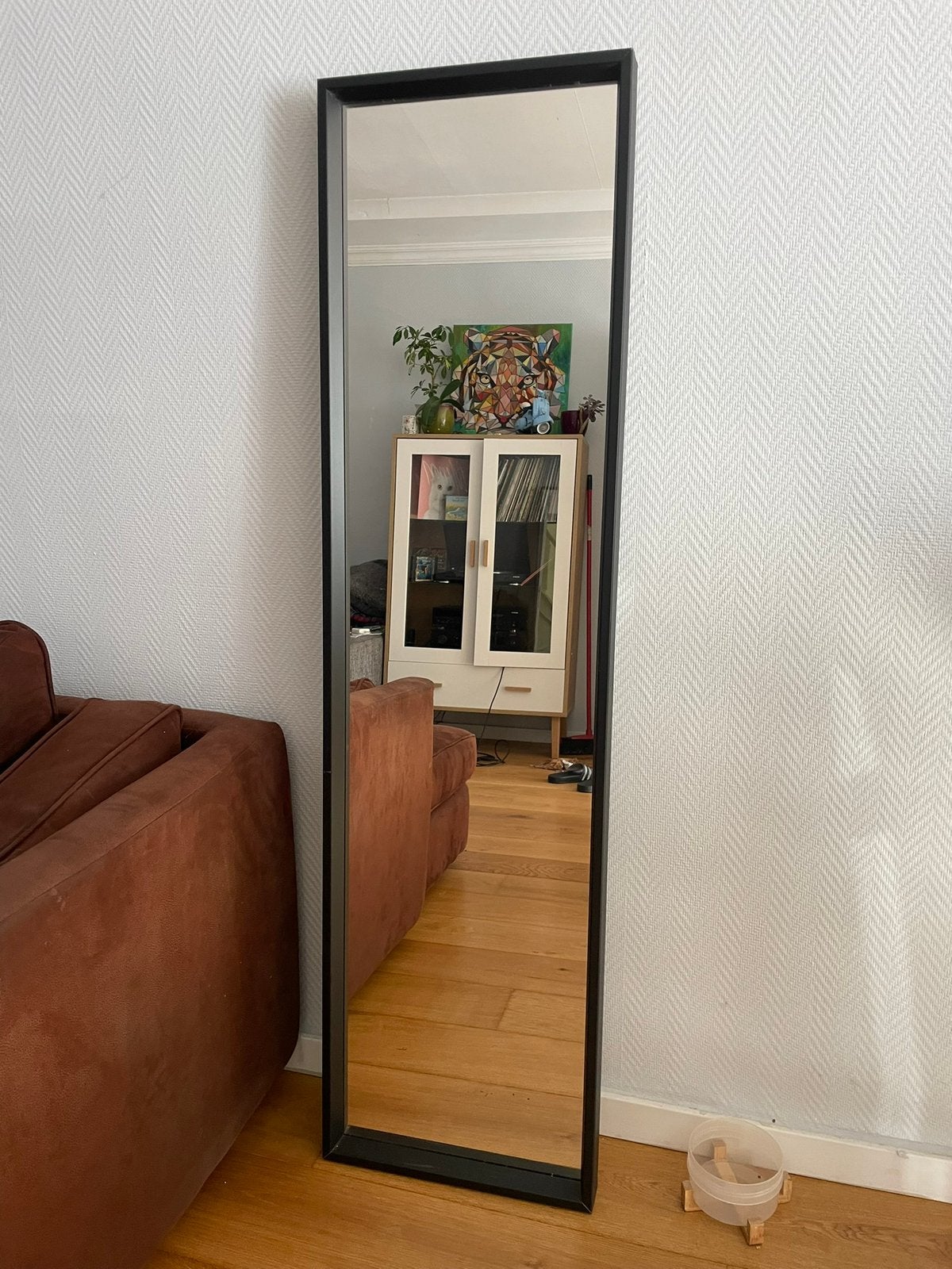 Zwarte Ikea Spiegel, Ophalen, Zo goed als nieuw