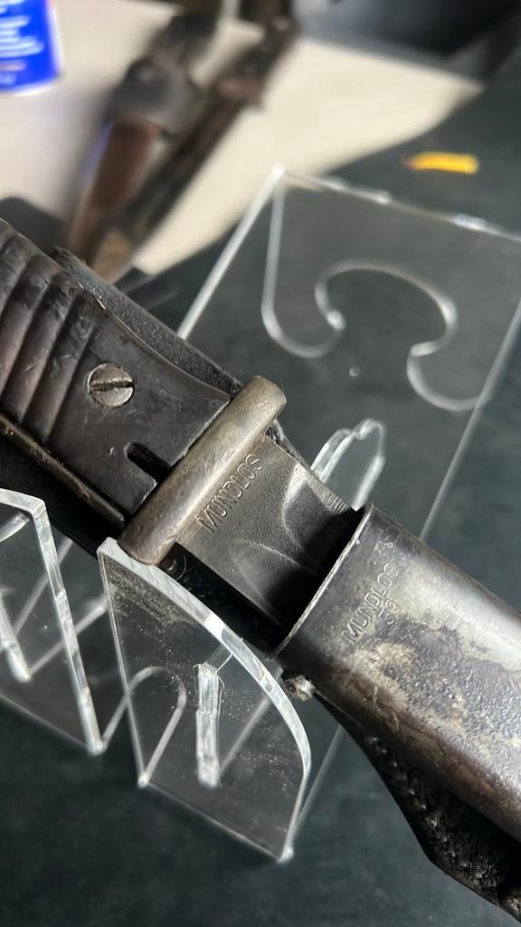 K98 bayonet Mundlos 1939 matching, Verzamelen, Militaria | Tweede Wereldoorlog, Ophalen of Verzenden
