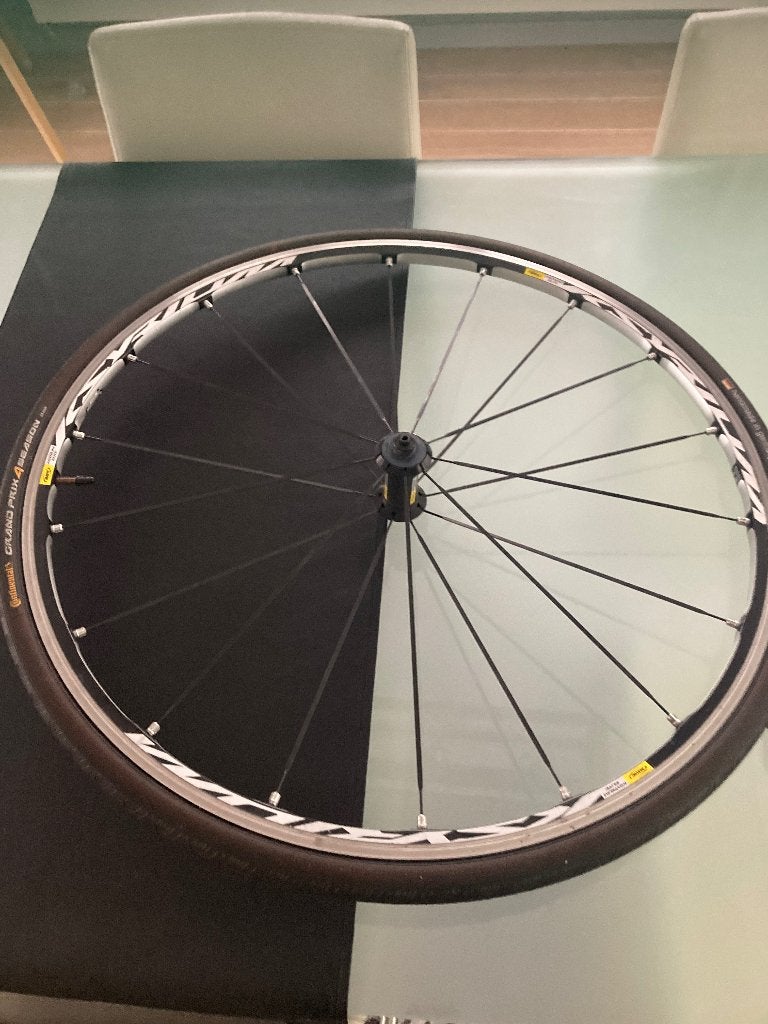 Roues AV et AR vélo de course., Vélos & Vélomoteurs, Enlèvement, Comme neuf, Roue