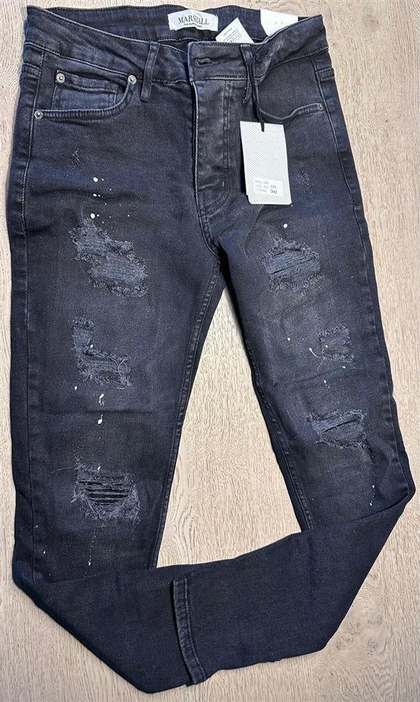 Marshall Denim Jeans ~NIEUW~ [12] Maat 30, Ophalen of Verzenden, Nieuw, Zwart, W32 (confectie 46) of kleiner