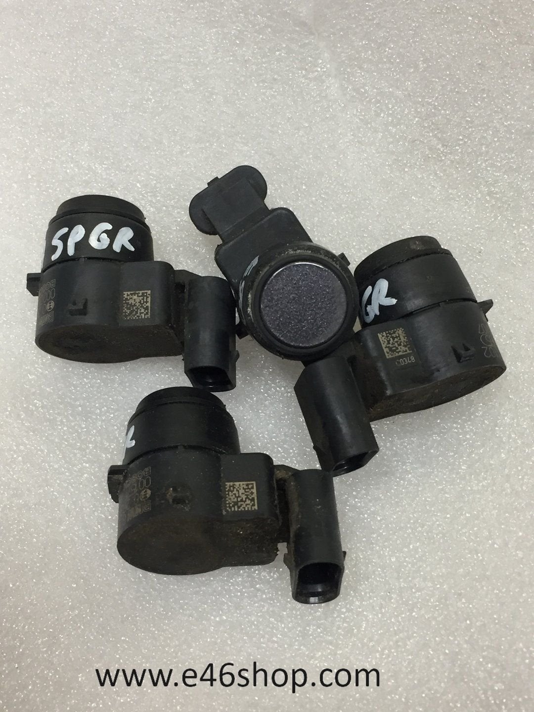PDC SENSOR BMW E90 ACHTER OE 6955997 SPARKLING GRAPHITE, Auto-onderdelen, Gebruikt, -, -, Ophalen of Verzenden