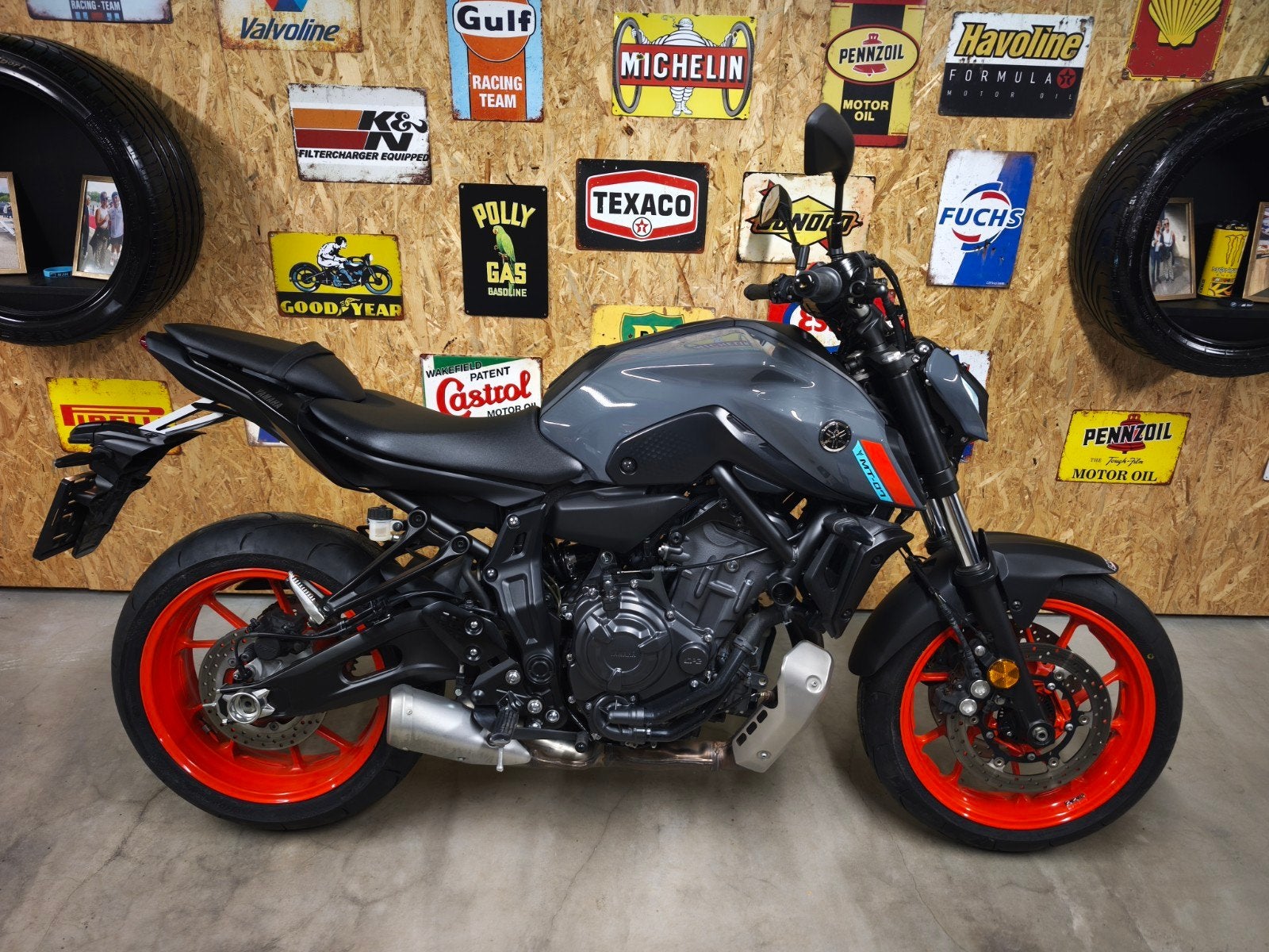 Yamaha MT07 2021 / Garantie / 1e eigenaar, Motoren, 2 cilinders, Bedrijf, Meer dan 35 kW, ABS