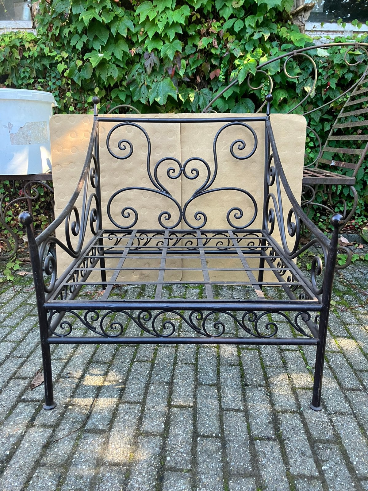 Metalen stoel (demonteerbaar) 74,5x91,5x85cm, Ophalen, Nieuw, Metaal