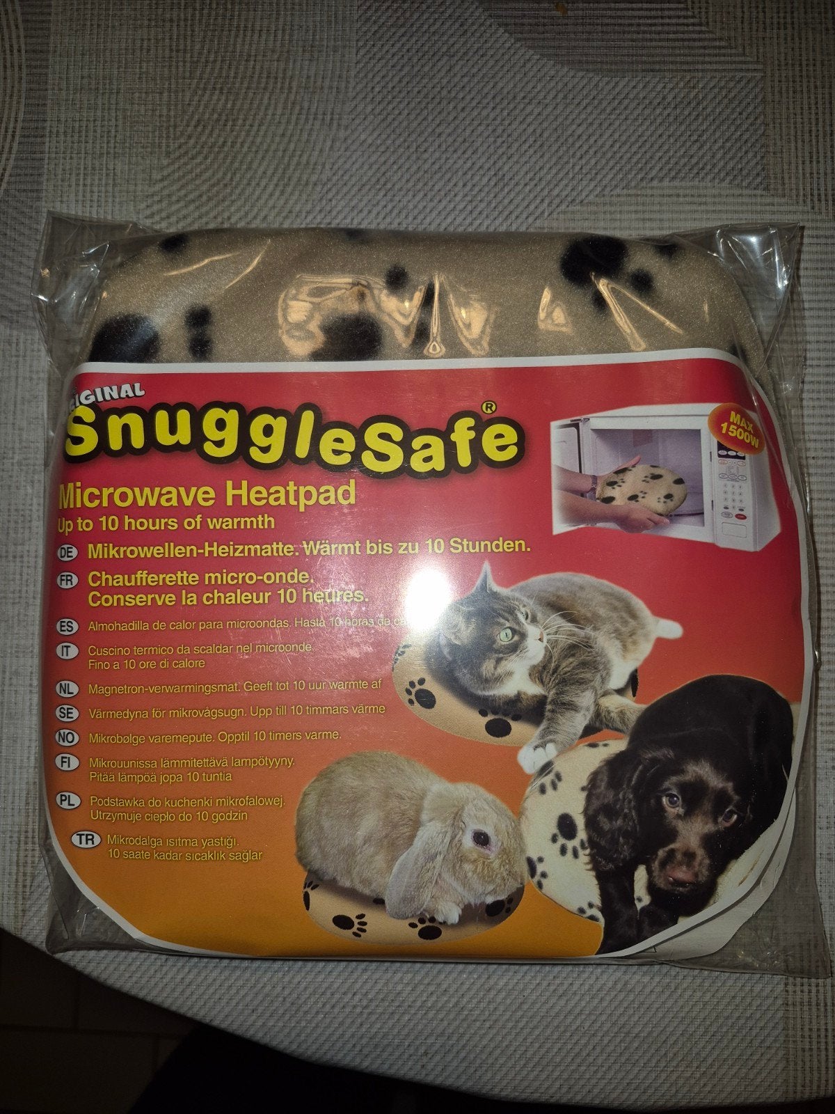 SnuggleSafe, Enlèvement, Neuf, Soins