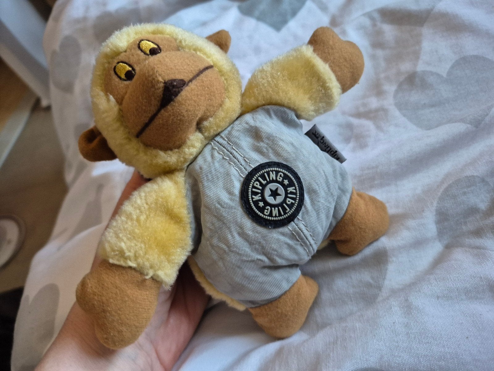 kipling aapje sleutelhanger vintage vanbinnen  vlek i 15cm, Enlèvement ou Envoi