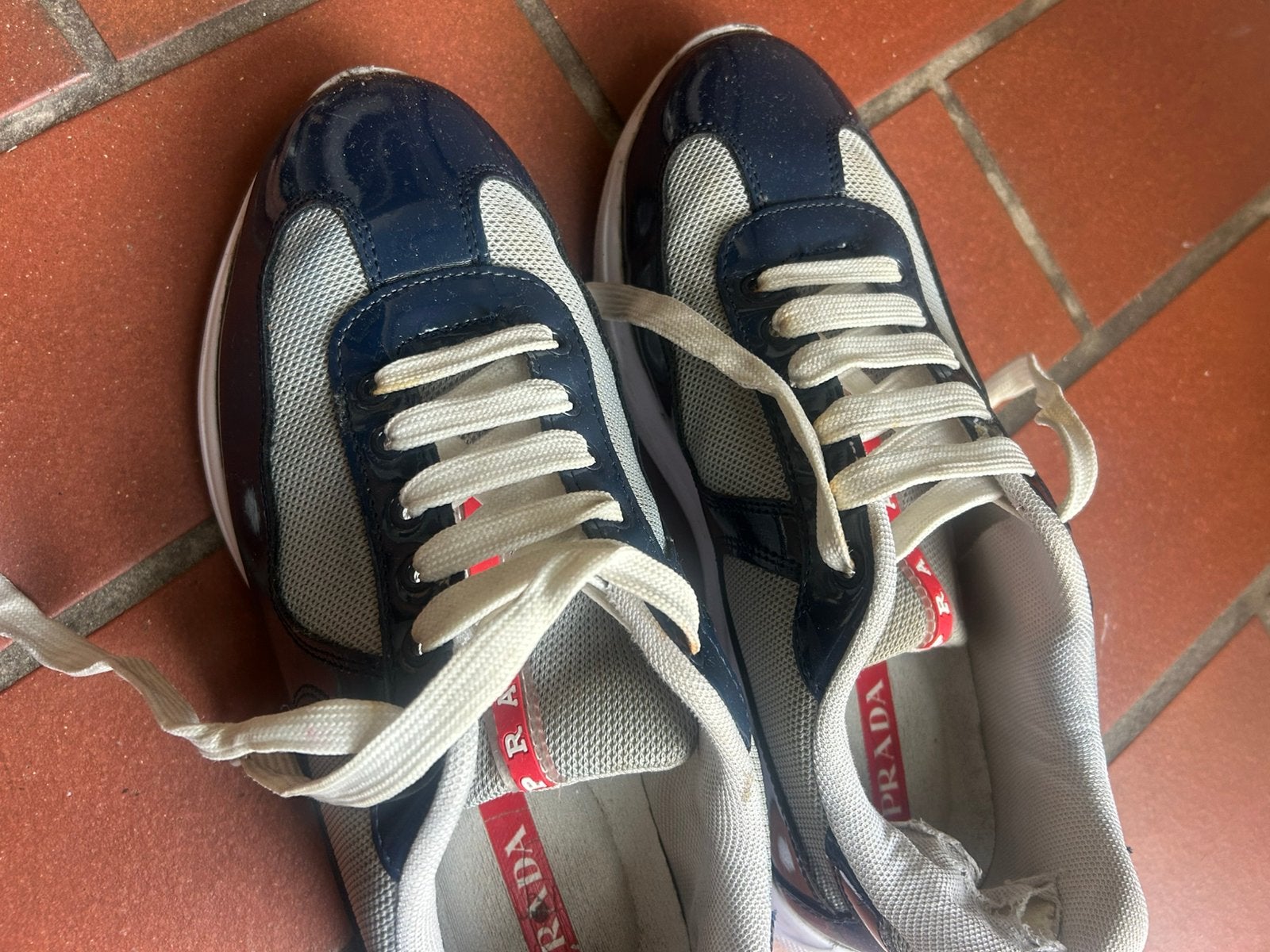 prada cups maat 42 blue, Kleding | Heren, Ophalen of Verzenden
