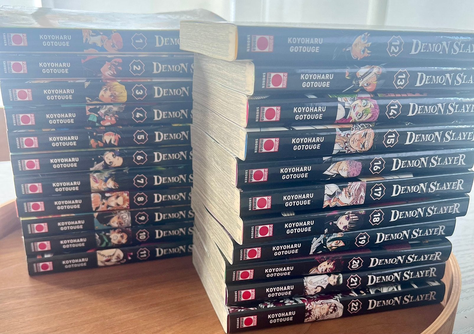 [LOT VAN 22 VOLUMES] Manga Demon Slayer - Zeer goede staat, Boeken, Ophalen, Zo goed als nieuw