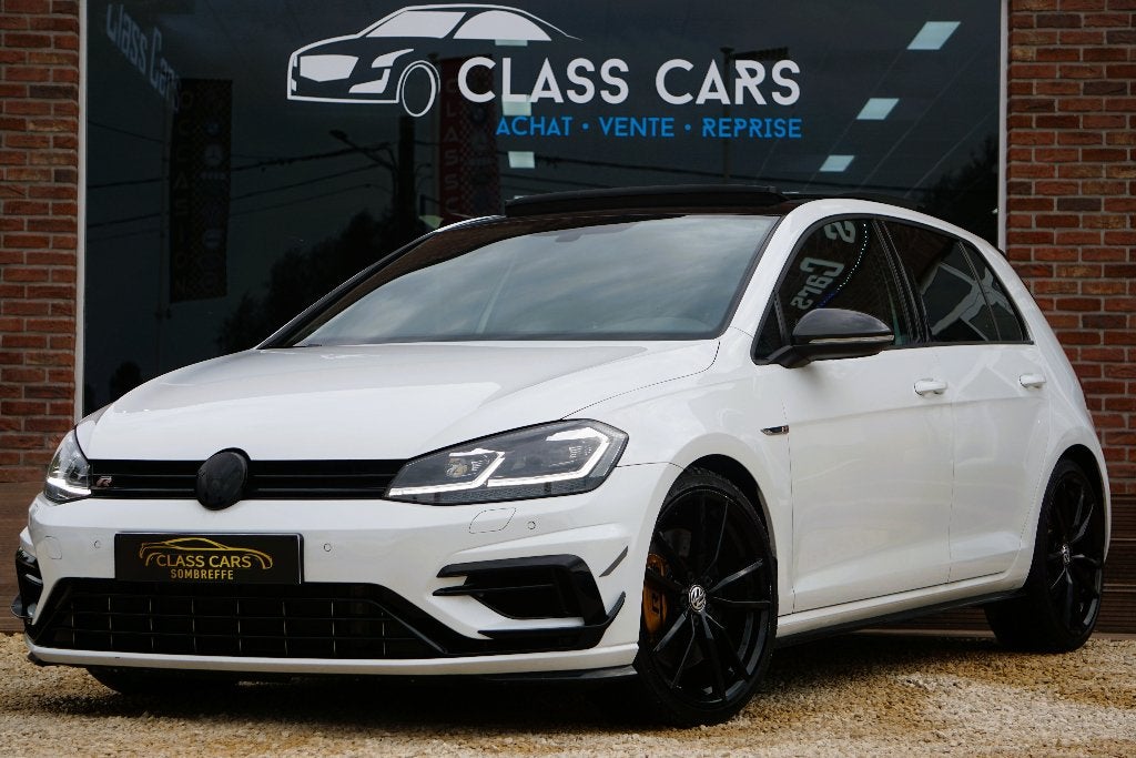 VOLKSWAGEN GOLF R 2.0 TSI 4MOTION DSG DISTRONIC CAM PANO, Autos, Cuir, Achat, Euro 6, Entreprise