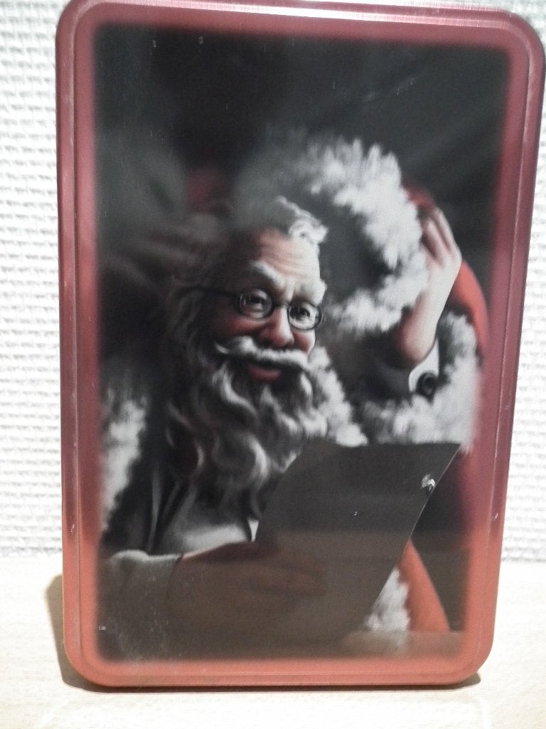 Boîte en métal (Père Noël) 19 x 13 x 7 cm (état impeccable), Envoi, Comme neuf, Biscuits, Autres marques