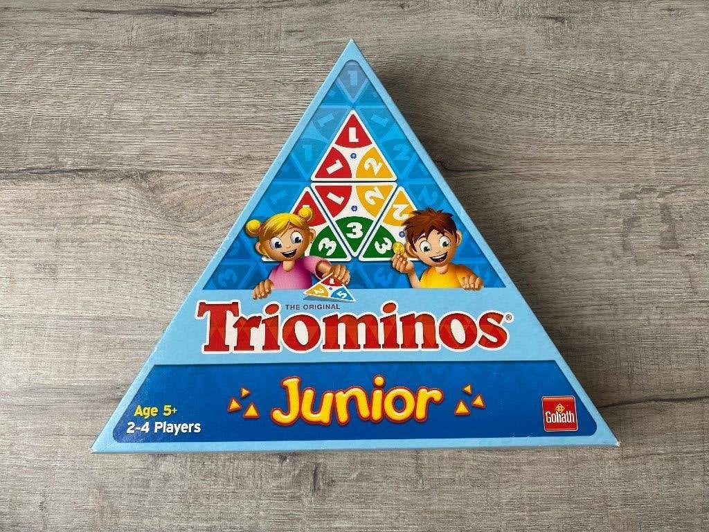 Triominos junior, Hobby & Loisirs créatifs, 1 ou 2 joueurs, Enlèvement, Comme neuf, Goliath