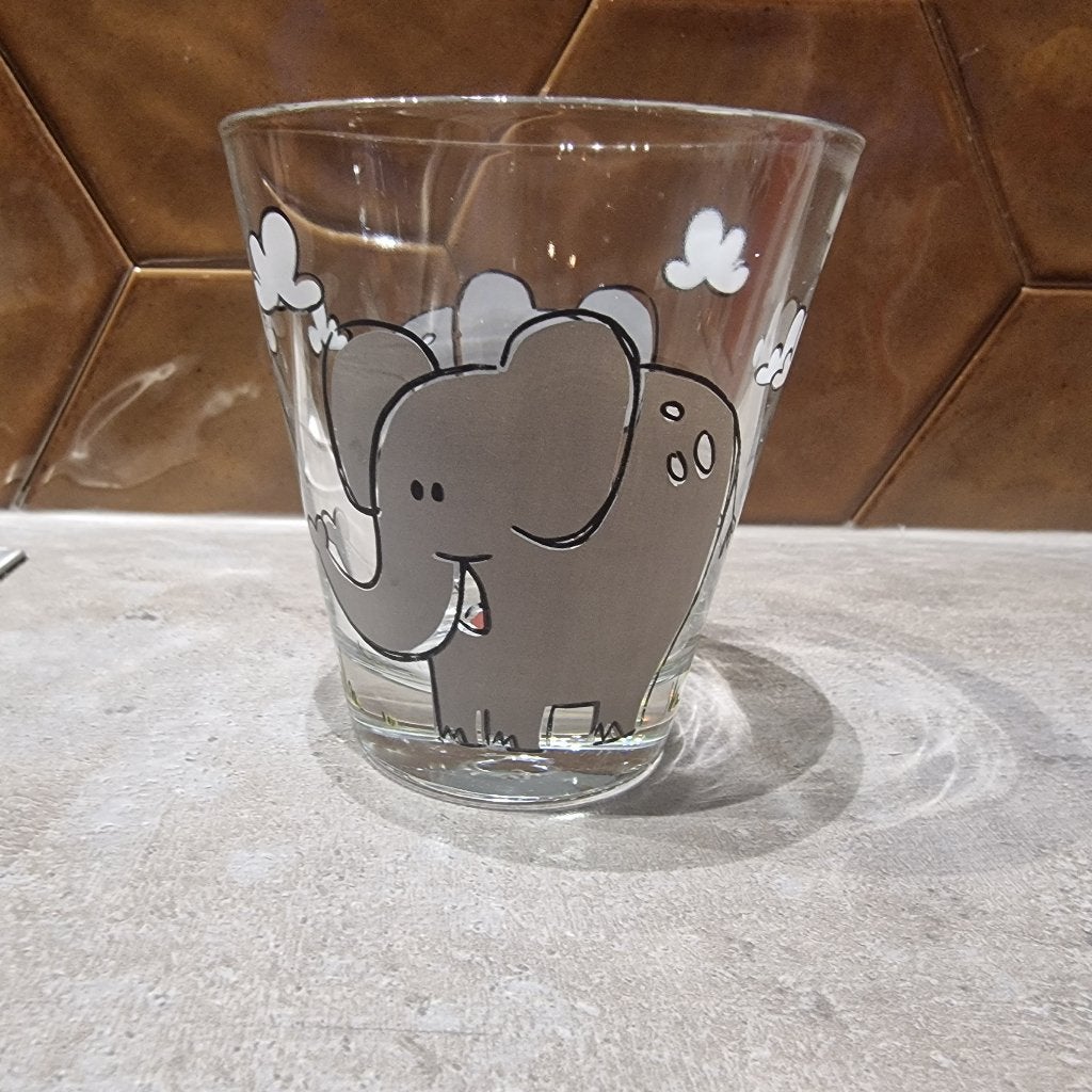 Glas Leonardo olifant, Huis en Inrichting, Ophalen of Verzenden, Nieuw, Glas, Glas of Glazen