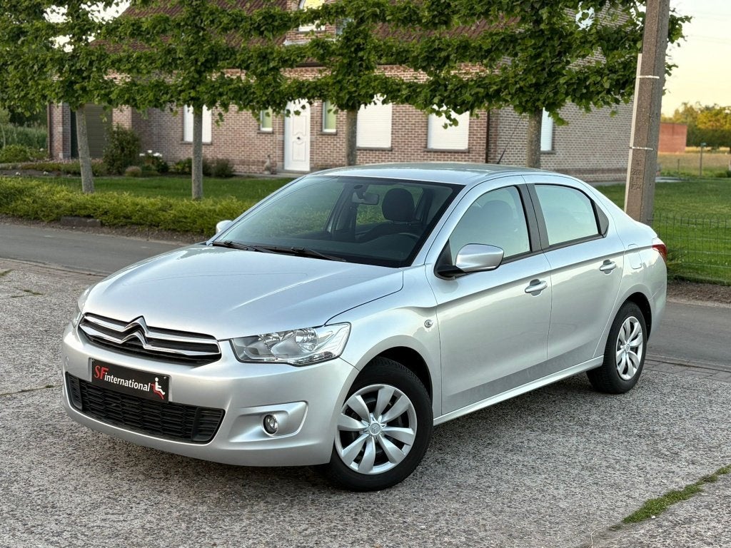 Citroën C-Elysee 1.2benzine *11.000KM* Airco Cruise Parksens, Argent ou Gris, Achat, Entreprise, https://public.car-pass.be/vhr/30c6e126-dee9-4922-b243-5cb3c63ad174