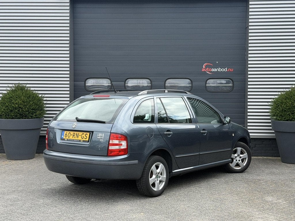 Skoda Fabia Combi 1.4-16V Elegance | Airco | Elektrische Ram, Voorwielaandrijving, 4 cilinders, 1070 kg, 5 deurs