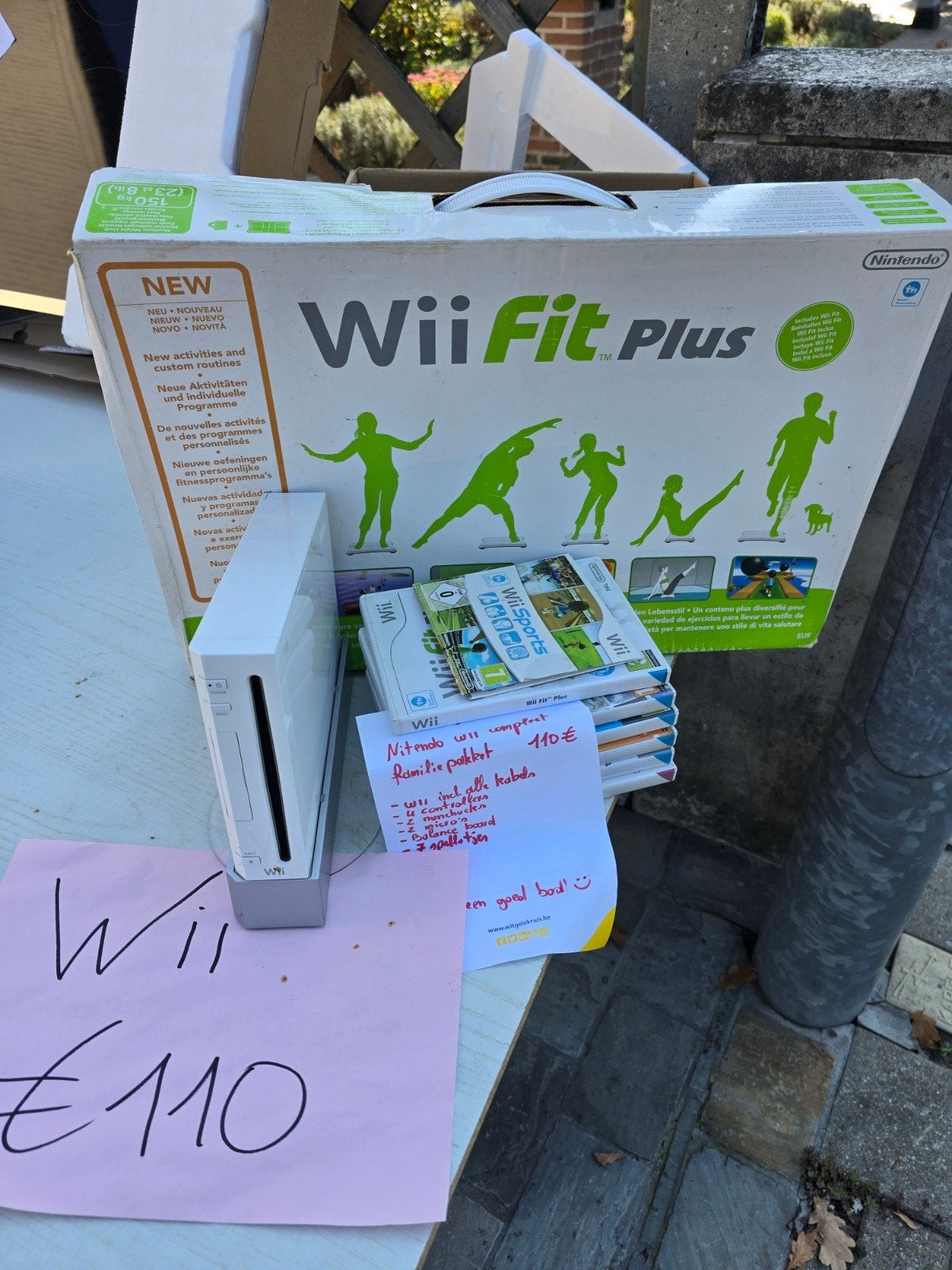 nitendo wii compleet familie pakket., Games en Spelcomputers, Ophalen