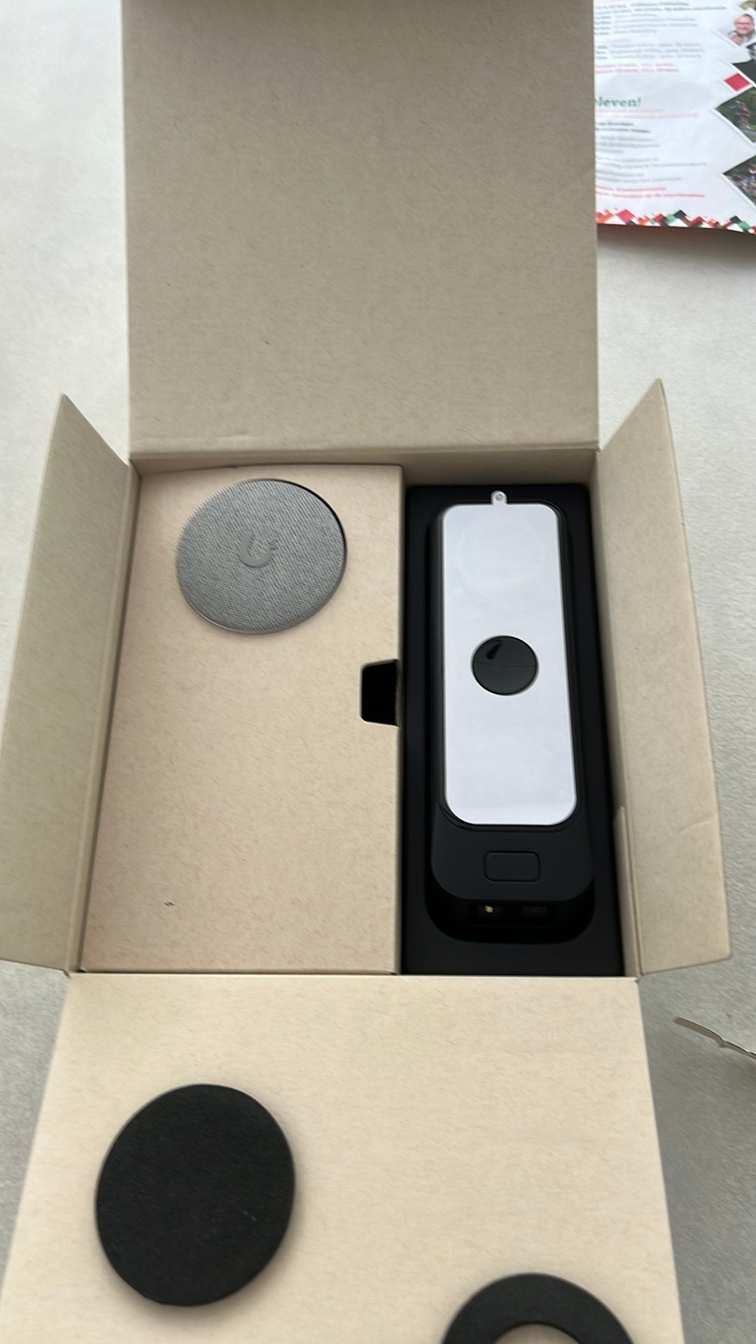 Ubiquiti Unifi G4 Doorbell Pro POE kit, nieuw!, Ophalen of Verzenden, Compatibel met smartphone, Nieuw, Bedraad