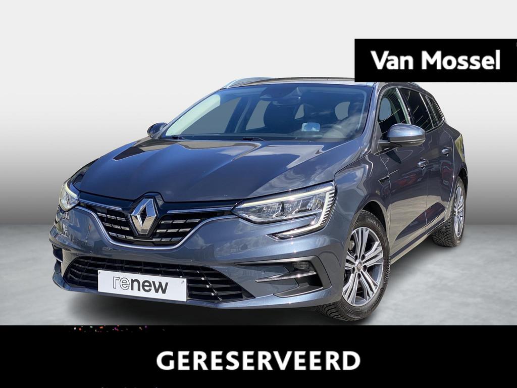 Renault Mégane Grandtour Techno tCe 140, Auto's, Voorwielaandrijving, Stof, Gebruikt, Zwart